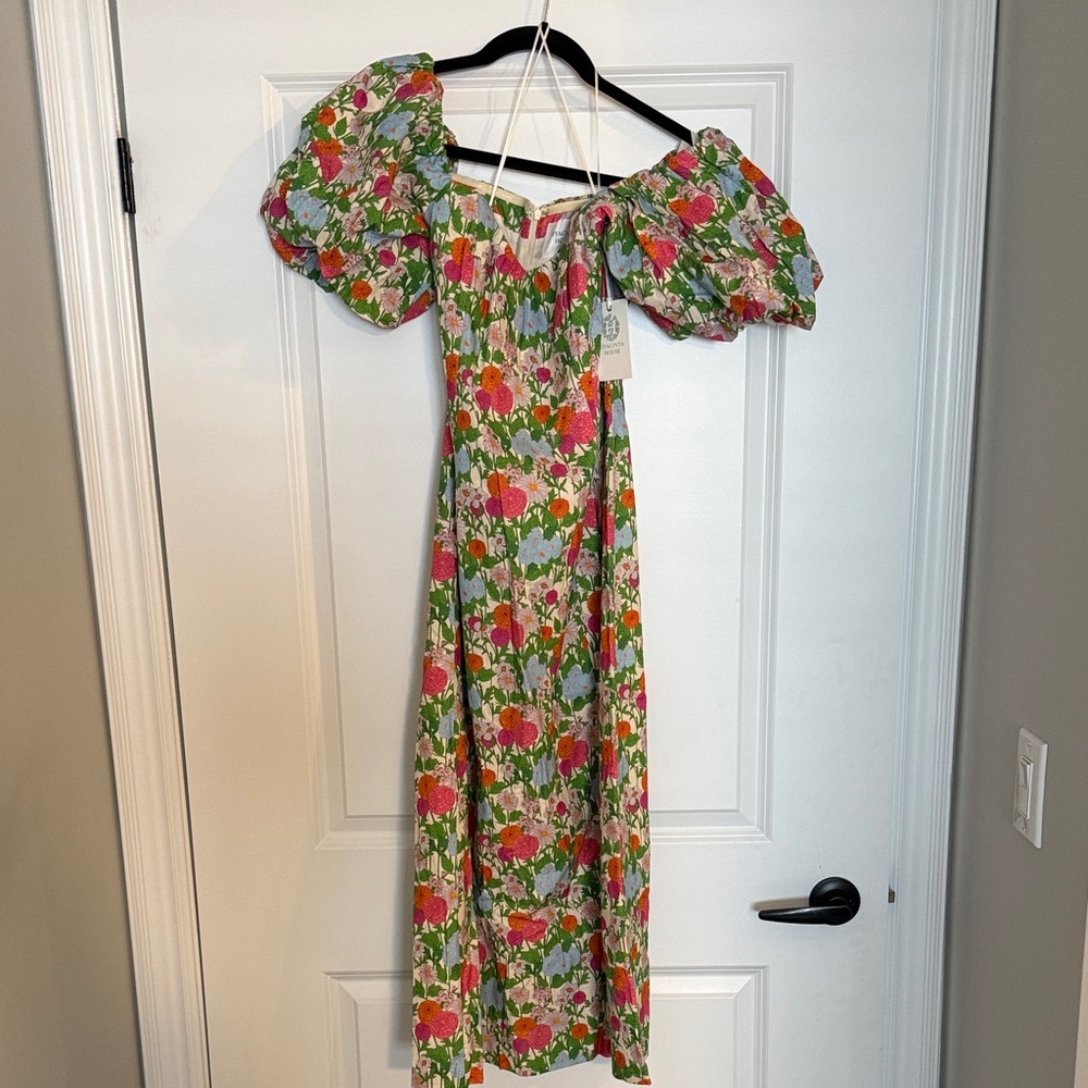 NWT Floral Mid-length dress - Picture 5 of 5